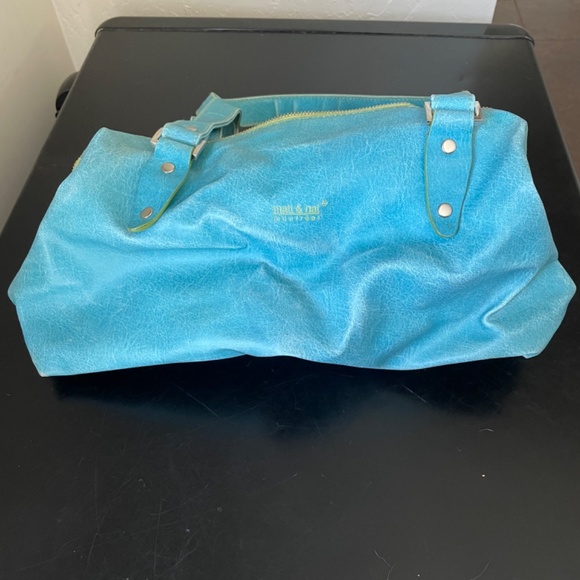 Matt & Nat turquoise purse - Picture 2 of 5